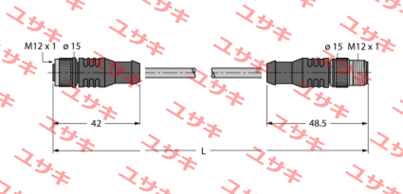 p/n: 8035246, Type: RK4.5T-50-RS4.5T/S2500 Turck