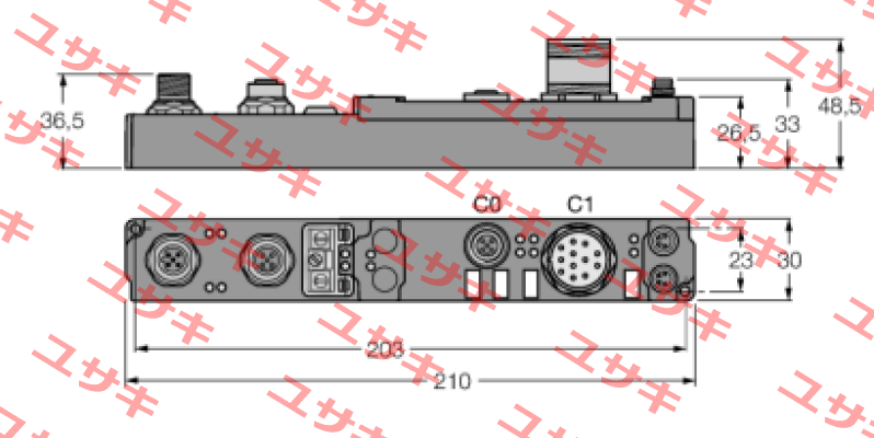 p/n: 6824445, Type: SDPB-10S-1001 Turck