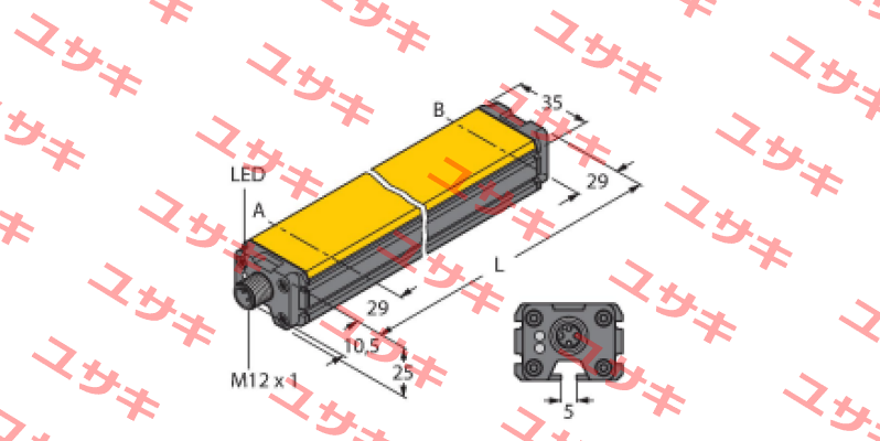 LI1000P1-Q25LM1-LIU5X3-H1151 Turck