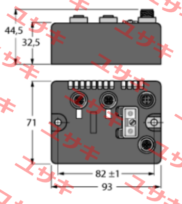 BLCDN-2M12S-2AO-V Turck