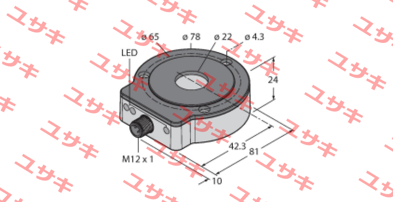 RI360P0-EQR24M0-HESGX25X3-H1181 Turck