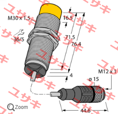 NICS-M30-IOL2P8-0,3-RKC4.4T Turck