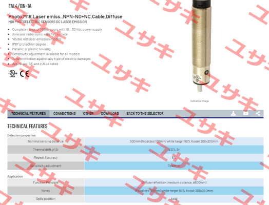 FAL4/BN-1A Micro Detectors / Diell