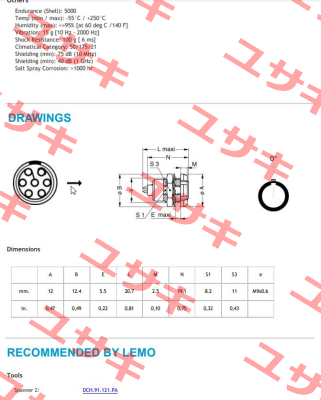 ECG.0B.307.KLL Lemo