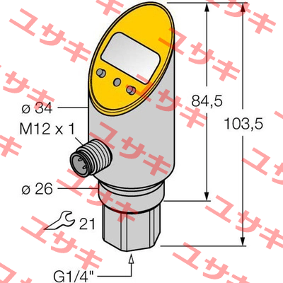 PS016V-301-LUUPN8X-H1141 Turck