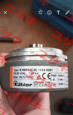 8.5824.0820.1024.5087 OEM Kübler