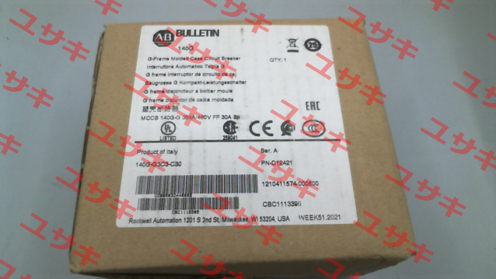 140G-G3C3-C30 Allen Bradley (Rockwell)