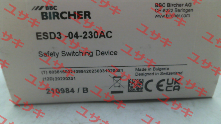 ESD3-04-230AC Bircher