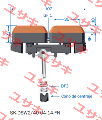 0144059/03 / SK-DSW2/40VP-04-14-FN-R15 Vahle