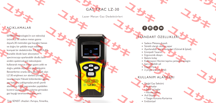 GAS Trac LZ30 Sensit